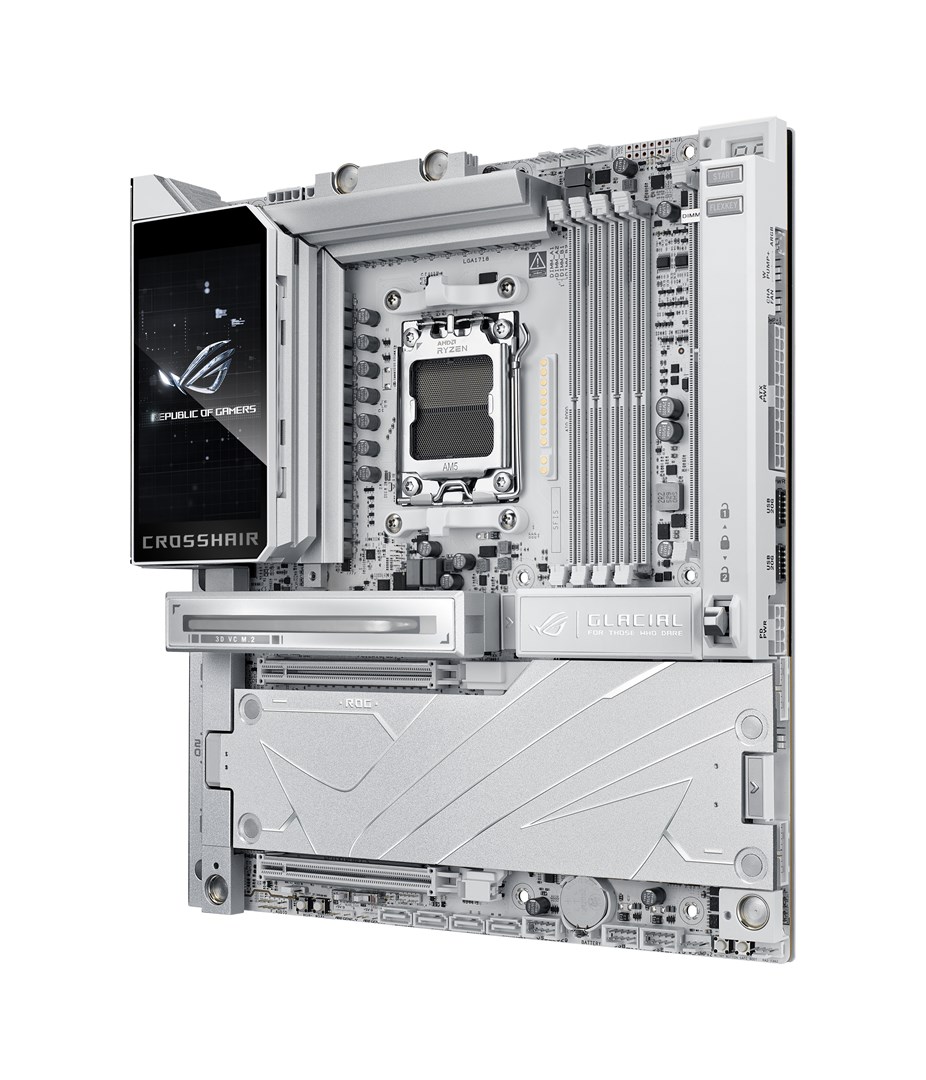 ASUS ROG CROSSHAIR X870E GLACIAL AMD X870E Socket AM5 Extended ATX - Afbeelding 4