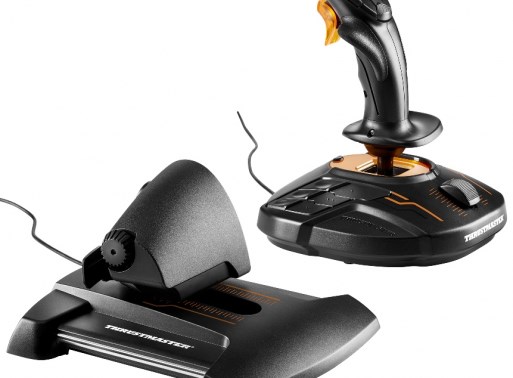 Thrustmaster T-16000M FCS Hotas Black, Orange USB Joystick Analogue / Digital PC - Afbeelding 10