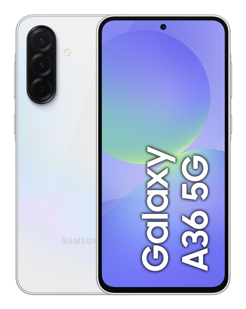Samsung Galaxy A36 17 cm (6.7") Dual SIM Android 15 5G USB Type-C 8 GB 256 GB 5000 mAh White - Afbeelding 2