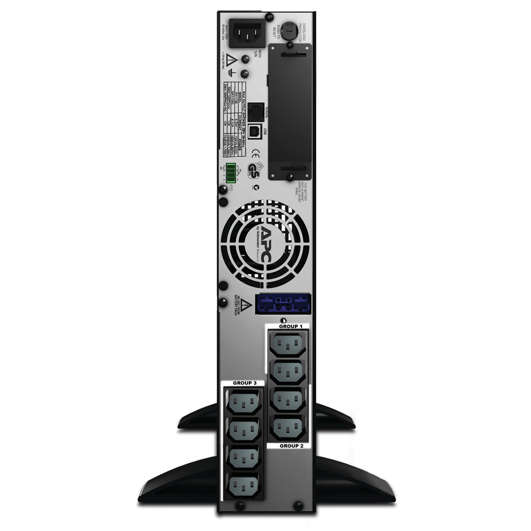 APC Smart-UPS X SMX1500RMI2U - 1500VA, 8x C13 output, USB, expandable runtime - Afbeelding 7