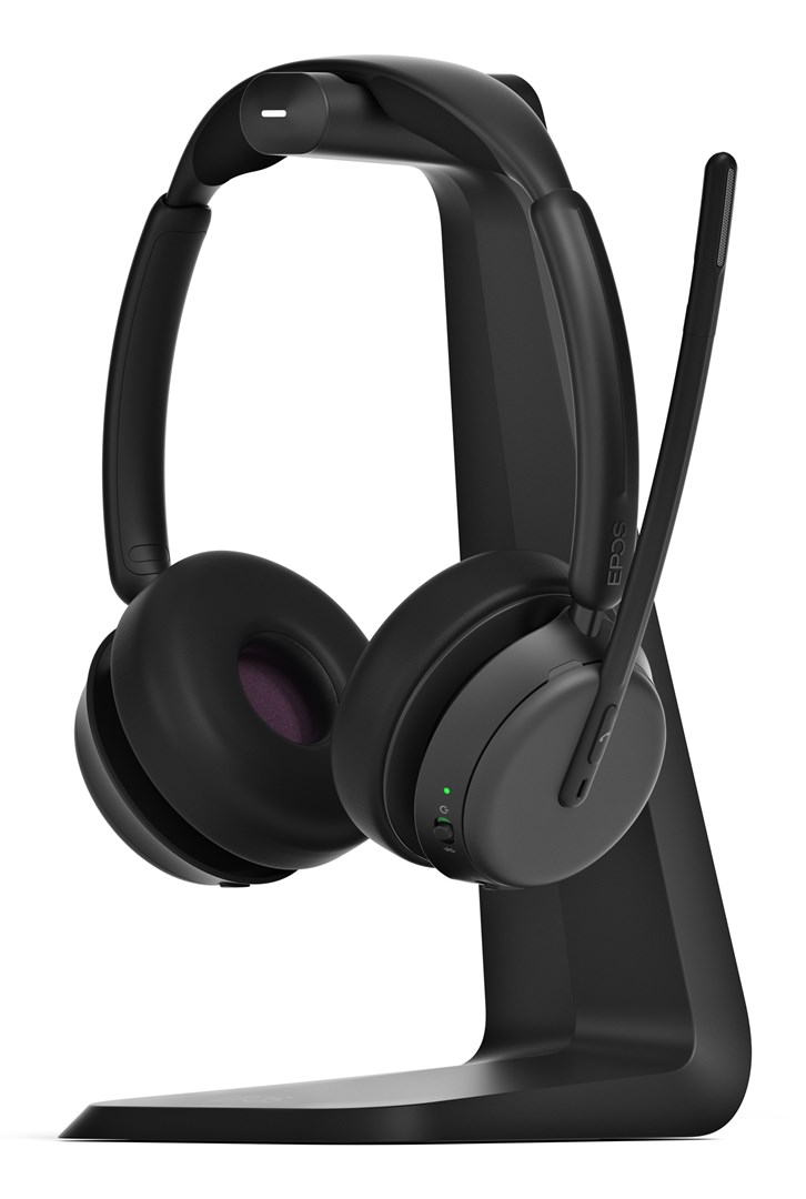 EPOS IMPACT 1061 ANC - Double-sided ANC Bluetooth headset with stand - Wireless - Office/Call center - 20 - 20000 Hz - 181 g - Headset - Black - Afbeelding 8