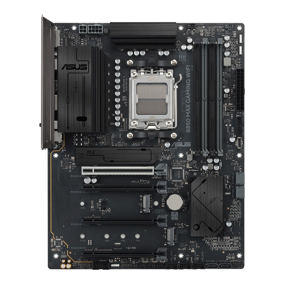 ASUS B850 MAX GAMING WIFI AMD B850 Socket AM5 ATX - Afbeelding 10