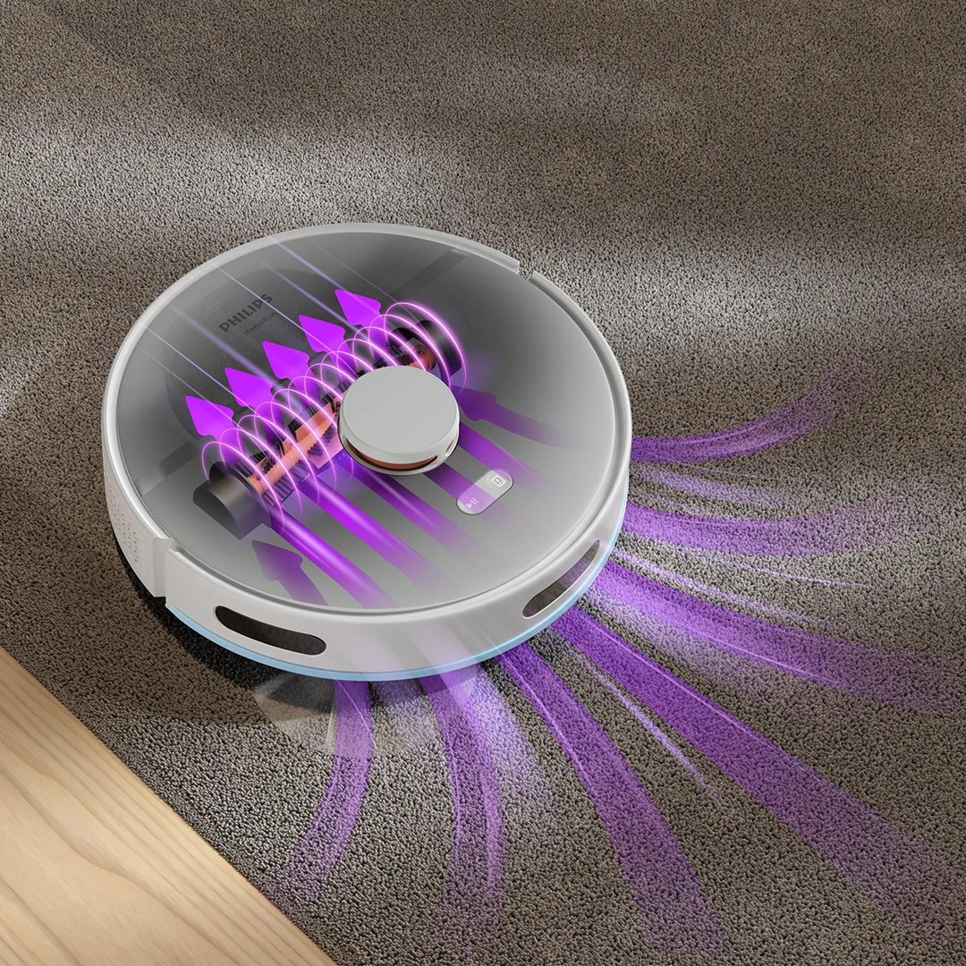 Philips XU2100/20 robot vacuum 0.38 L White - Afbeelding 4