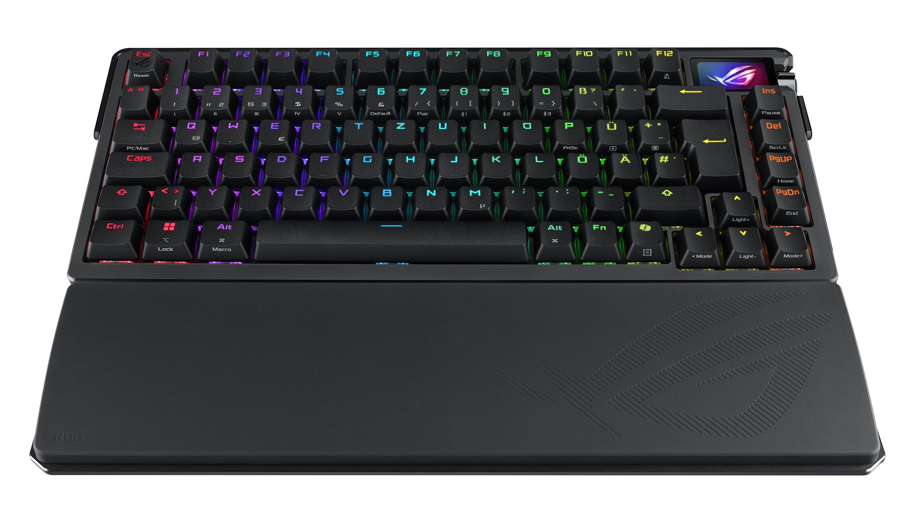 ASUS ROG Azoth Extreme keyboard Gaming USB + RF Wireless + Bluetooth QWERTZ Black - Afbeelding 7