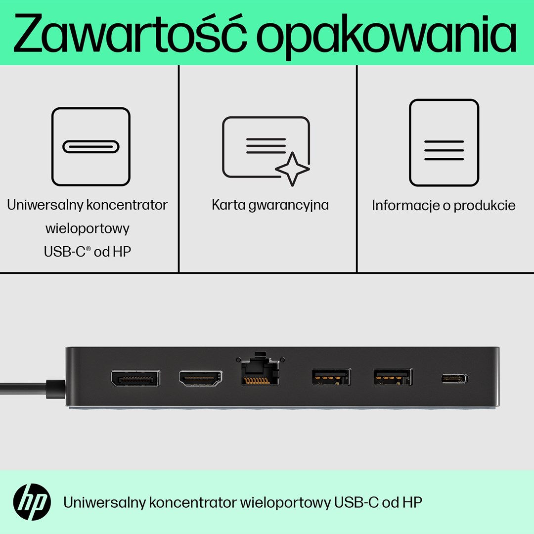 HP Universal USB-C Multiport Hub - Afbeelding 9