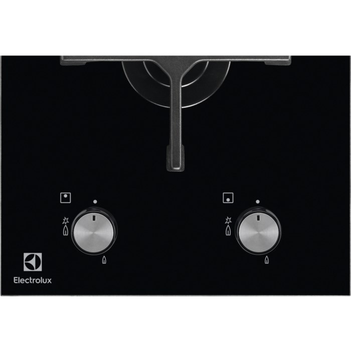 Electrolux EGC3322NVK Black Built-in Gas 2 zone(s) - Afbeelding 2