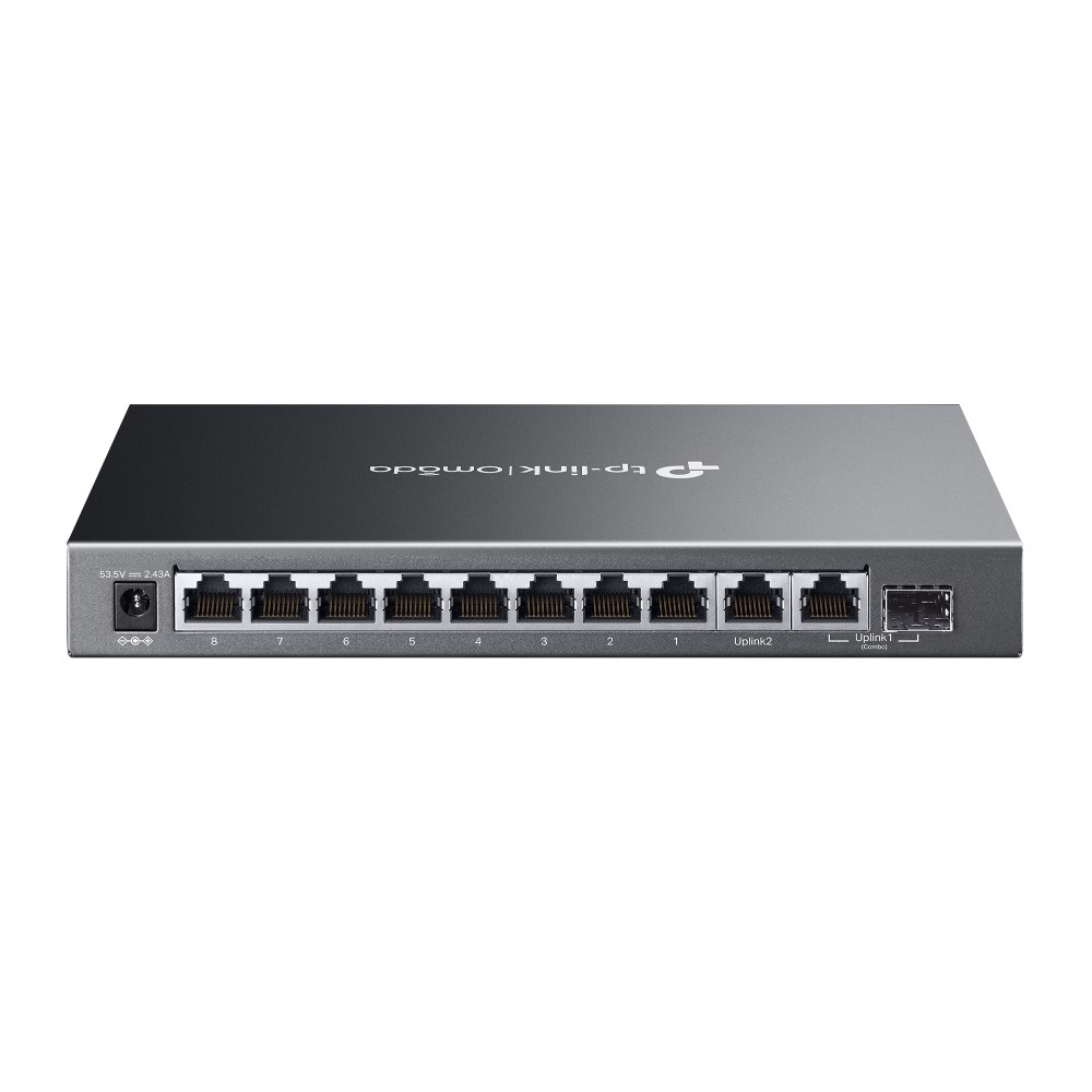 TP-Link Omada 10-Port Gigabit Easy Managed Switch with 8-Port PoE+ - Afbeelding 2