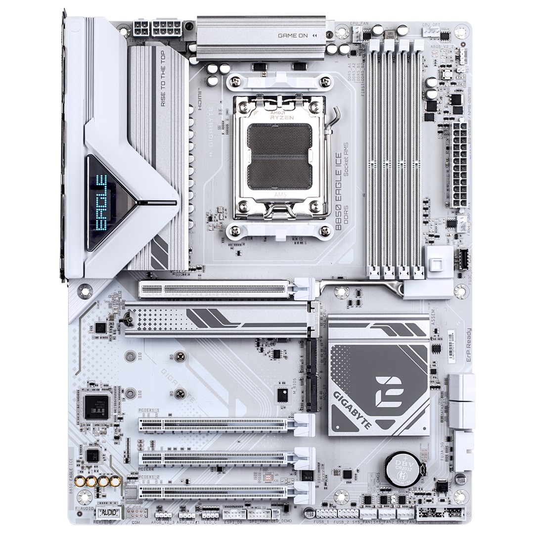 Gigabyte B850 EAGLE ICE Motherboard (B850, AM5, ATX, DDR5) - Afbeelding 3
