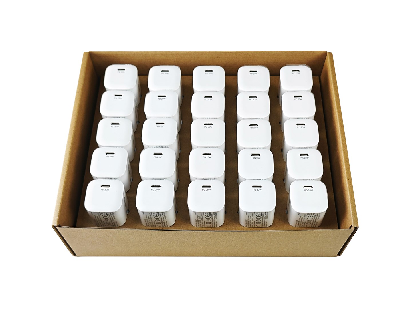Equip 1-Port 20W USB-C PD Charger, 25pcs/pack - Afbeelding 8
