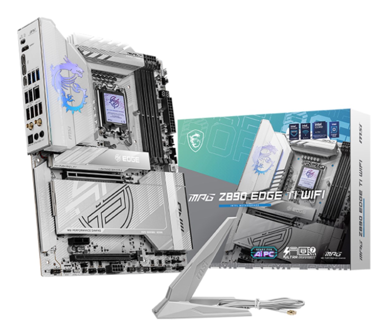 MSI MPG Z890 EDGE TI WIFI motherboard Intel Z890 LGA 1851 (Socket V1) ATX