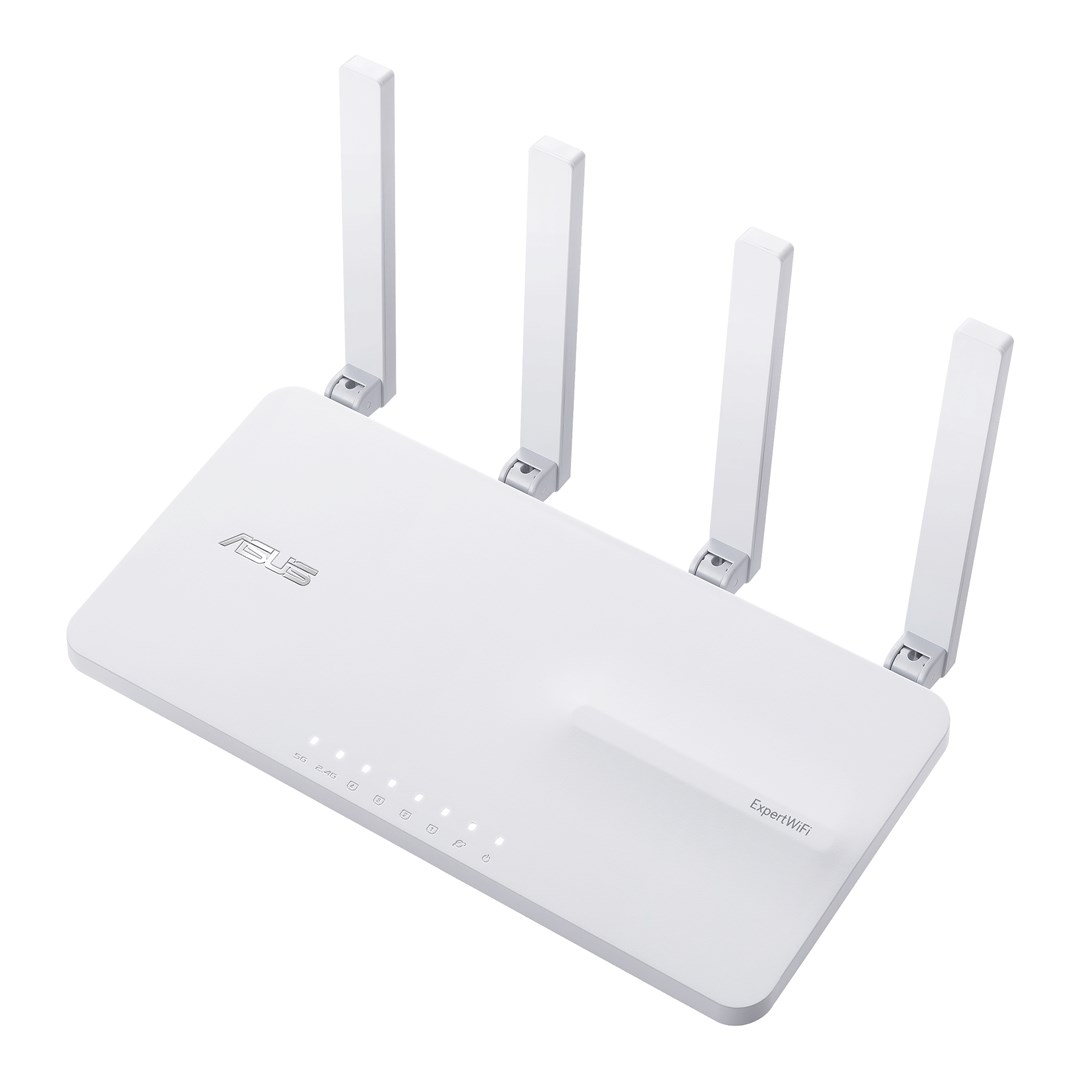 ASUS EBR63 – Expert WiFi wireless router Gigabit Ethernet Dual-band (2.4 GHz / 5 GHz) White - Afbeelding 3