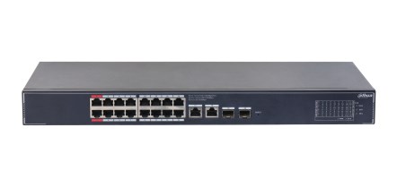 Dahua Technology SG4020LP network switch Managed L2 Gigabit Ethernet (10/100/1000) Power over Ethernet (PoE) Black