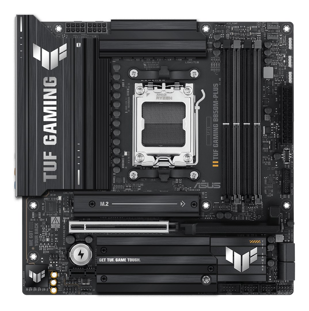ASUS TUF GAMING B850M-PLUS AMD B850 Socket AM5 micro ATX - Afbeelding 3