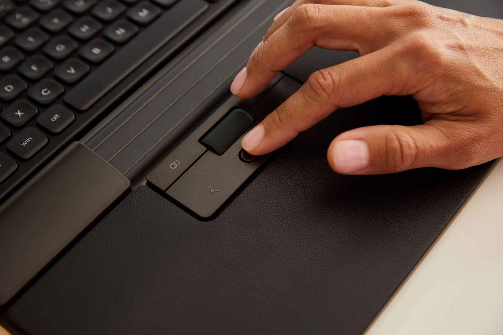 Contour Design SliderMouse Pro Extended Vegan Leather Wrist Rest Wireless - Afbeelding 6