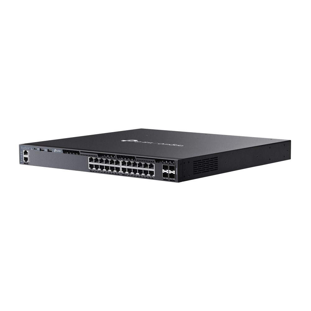 TP-Link Omada 24-Port Gigabit Stackable L3 Managed PoE+ Switch with 4 10G Slots - Afbeelding 3