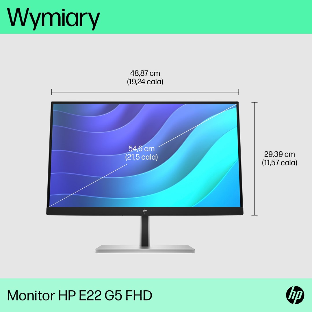 HP E-Series E22 G5 FHD Monitor - Afbeelding 7