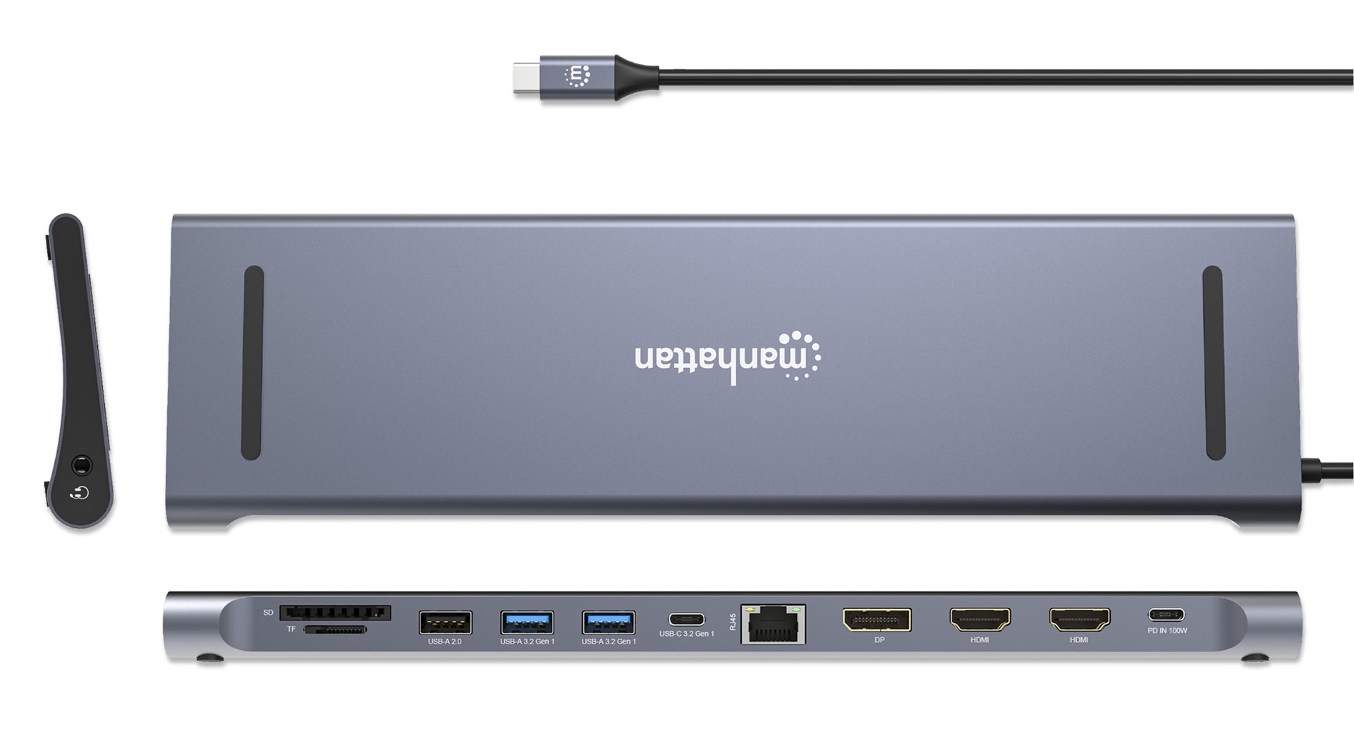 Docking Station 12-in-1 4K HDMI DP USB-A - Afbeelding 5