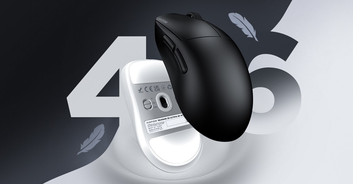 HATOR Quasar 3S Ultima 8K Wireless, White - Afbeelding 9