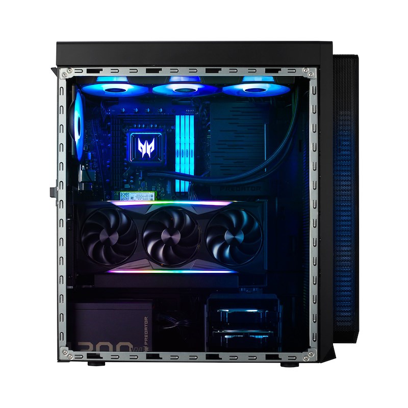 Acer Predator Orion 7000 PO7-660 Intel Core Ultra 7 265KF 32 GB DDR5-SDRAM 2 TB SSD NVIDIA GeForce RTX 5080 Windows 11 Home Desktop PC Black - Afbeelding 7