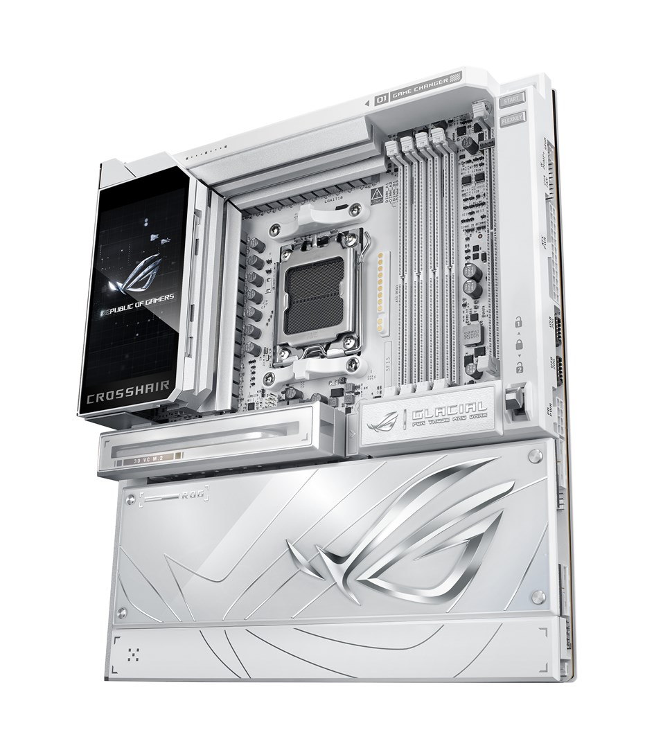 ASUS ROG CROSSHAIR X870E GLACIAL AMD X870E Socket AM5 Extended ATX - Afbeelding 5
