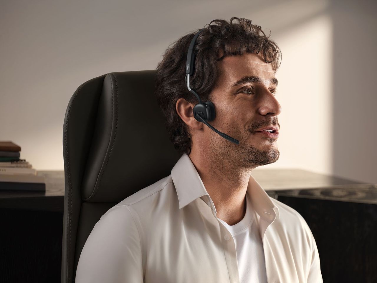 SHOKZ OpenMeet Wireless Bluetooth Bone Conduction Videoconferencing Headset - Afbeelding 10