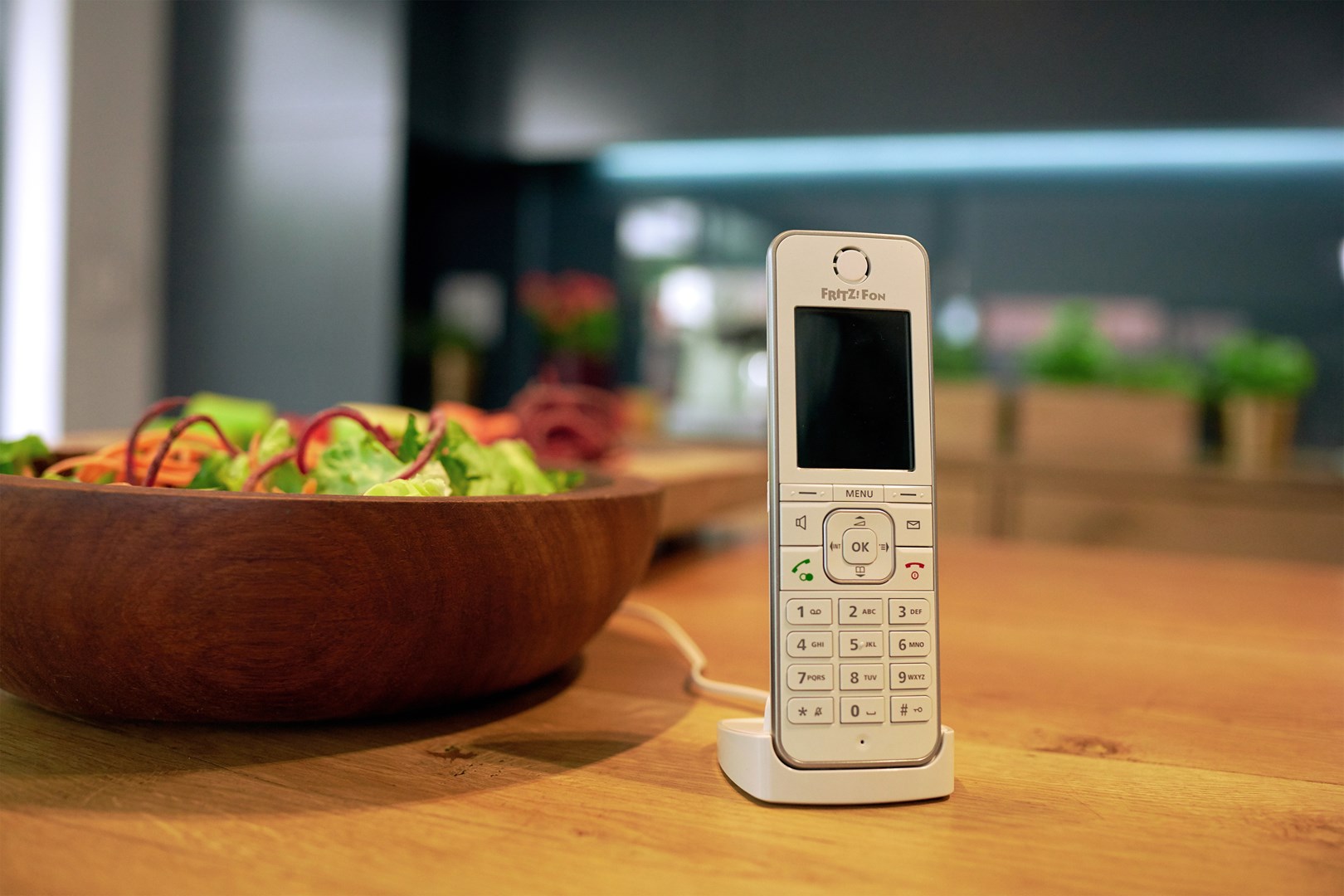 Fon FRITZ! C6 DECT telephone Caller ID White