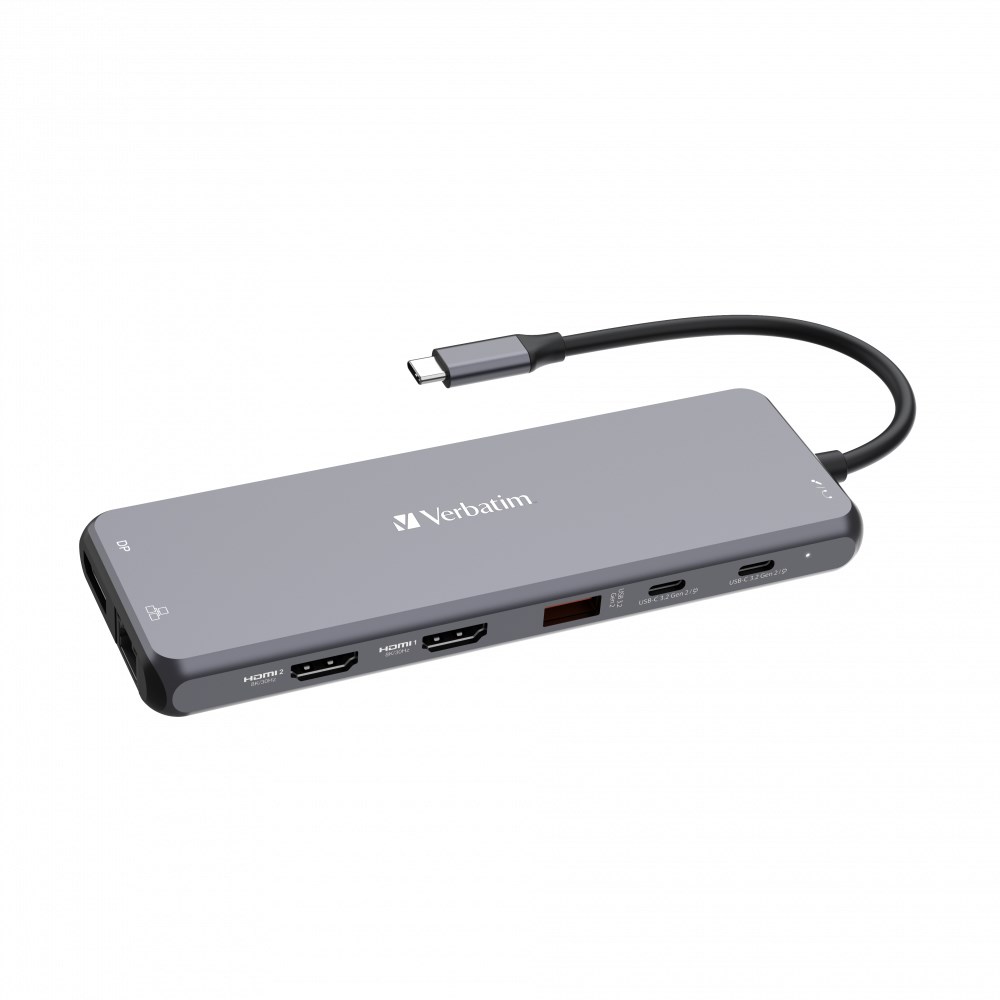 Verbatim CMH-13 USB Type-C 10000 Mbit/s Silver - Afbeelding 5