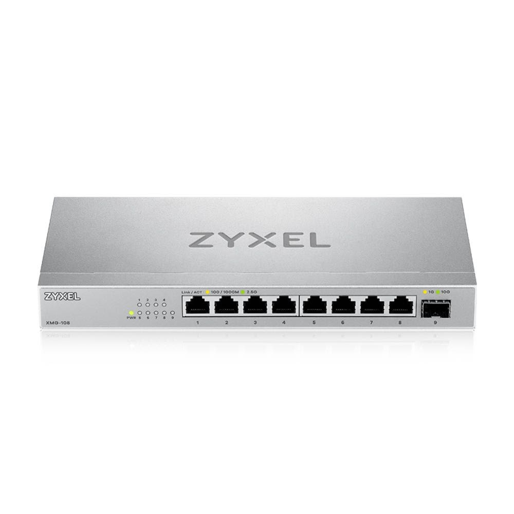 Zyxel XMG-108 Unmanaged 2.5G Ethernet (100/1000/2500) Silver - Afbeelding 3