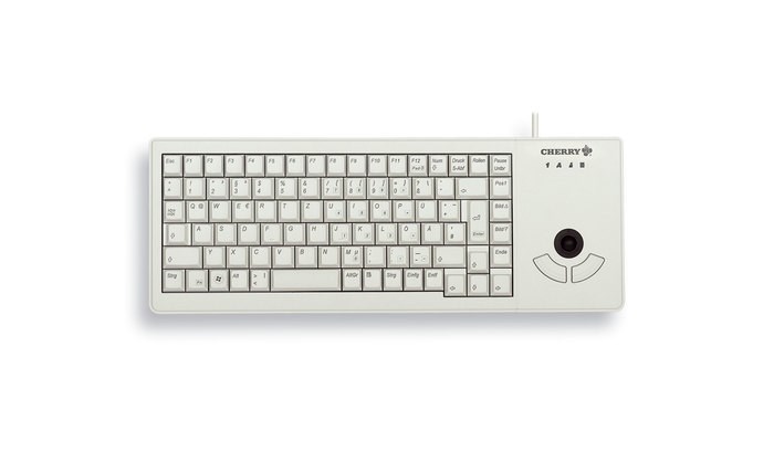 CHERRY XS Trackball keyboard Universal USB QWERTY US English Grey