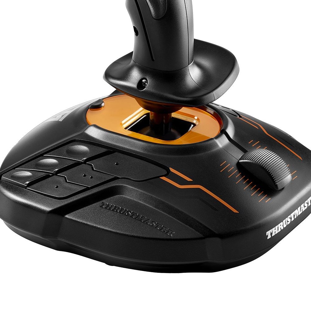 Thrustmaster T.16000M FCS SPACE SIM DUO Black, Orange USB Flightstick Analogue / Digital PC - Afbeelding 6