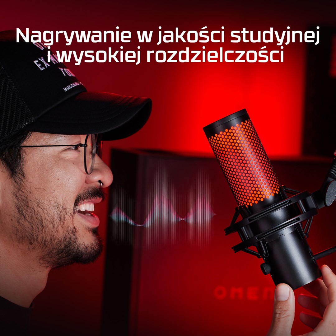 HyperX QuadCast 2 - USB Microphone (Black) Podcast microphone - Afbeelding 9