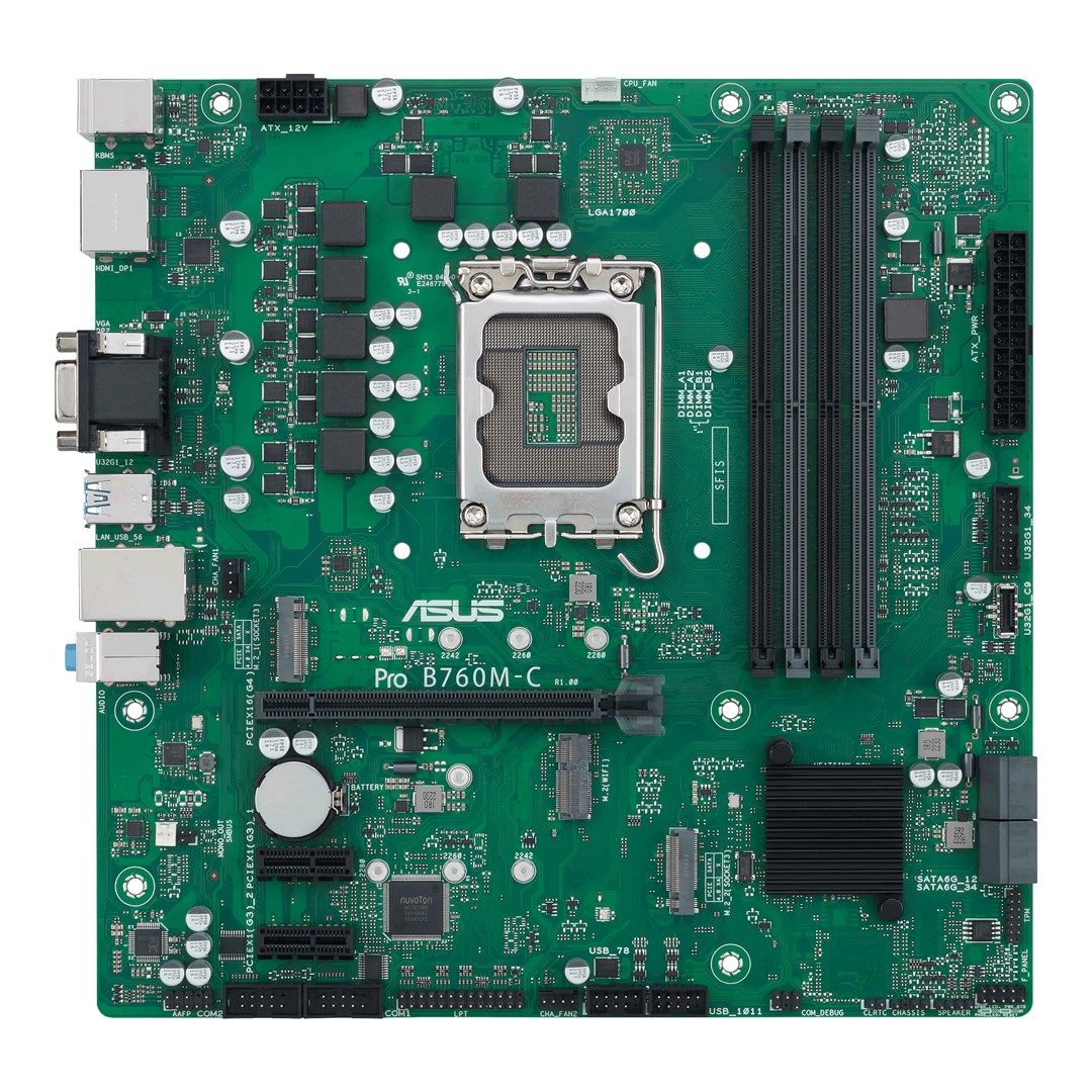 ASUS PRO B760M-C-CSM Intel B760 LGA 1700 micro ATX - Afbeelding 7
