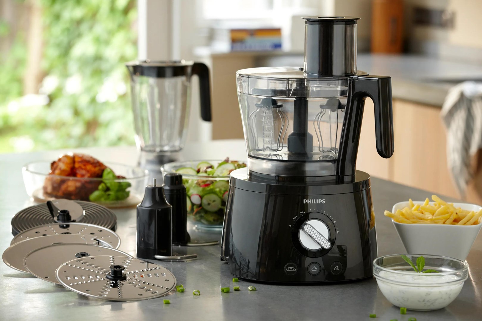 Philips 7000 series Food processor HR7776/90 - Afbeelding 9