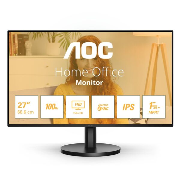 AOC B3 27B3HA2 LED display 68.6 cm (27") 1920 x 1080 pixels Full HD Black