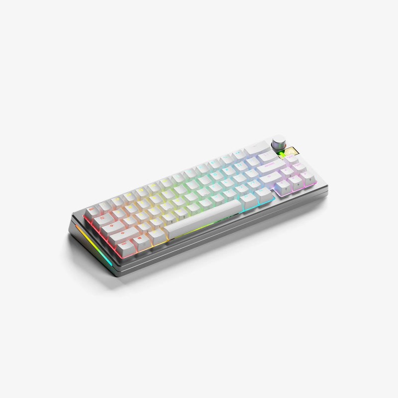 Glorious Gaming GMMK 3 PRO HE 65% Prebuilt Wireless Silver - US - Afbeelding 3