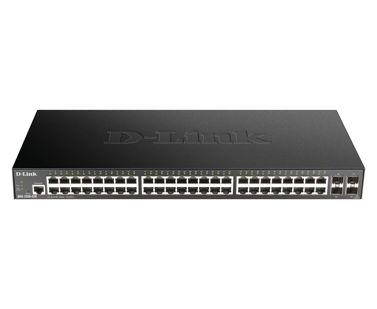 D-Link 48-port Gigabit Smart Managed Switch with 4 x 10G SFP+