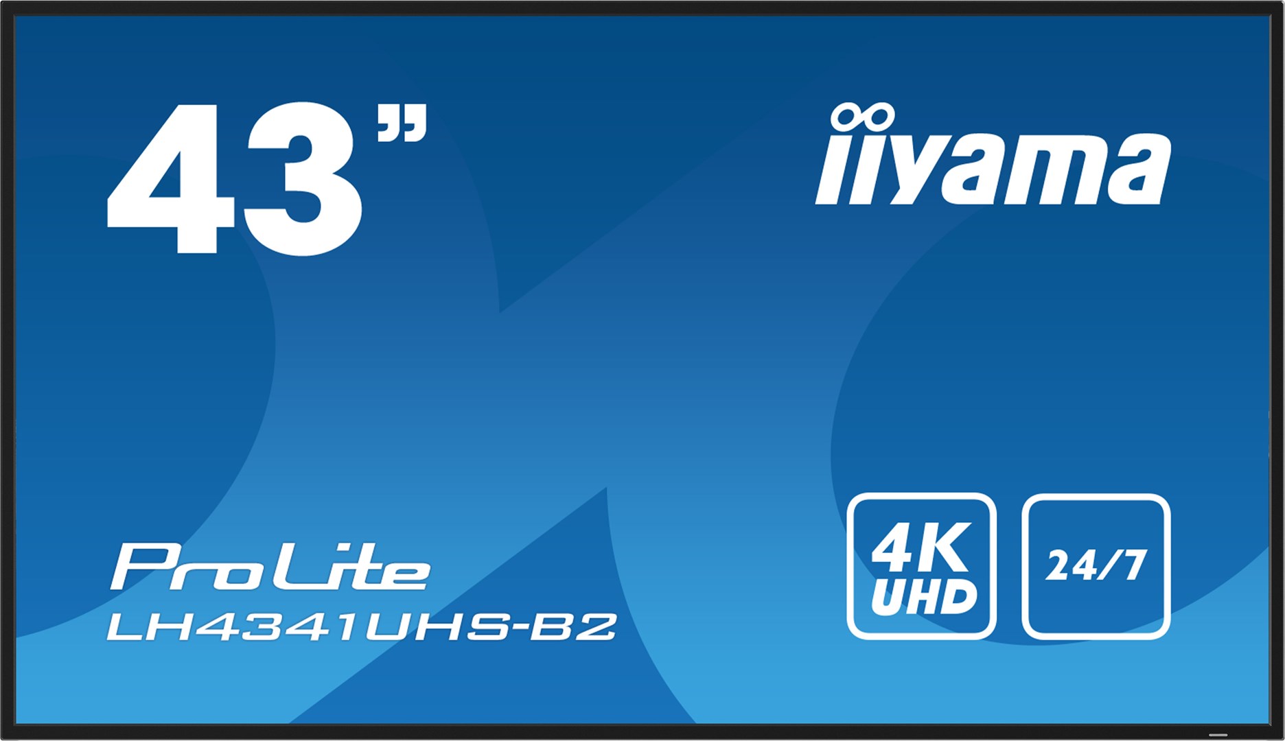 Iiyama LH4341UHS-B2 43-inch 3840x2160 4K UHD IPS Panel - Afbeelding 2