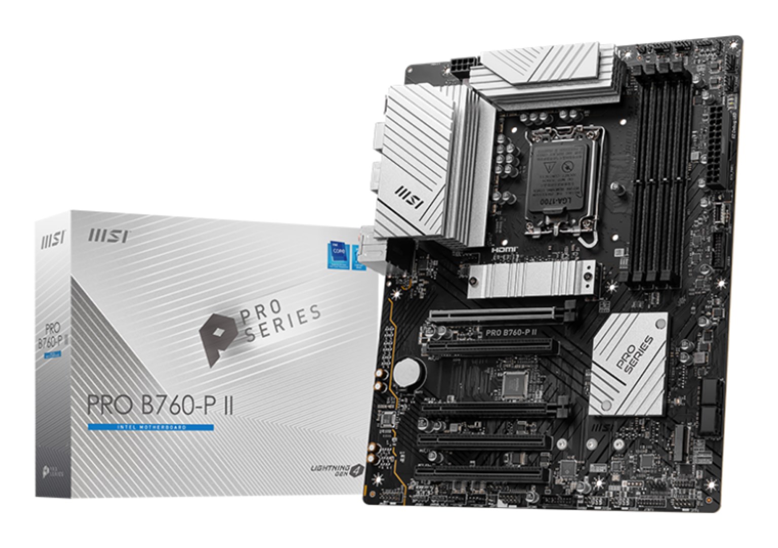 MSI PRO B760-P II motherboard Intel B760 LGA 1700 ATX
