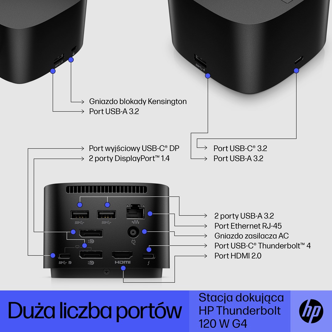 HP Thunderbolt Dock G4 - dockingstatio - Afbeelding 6