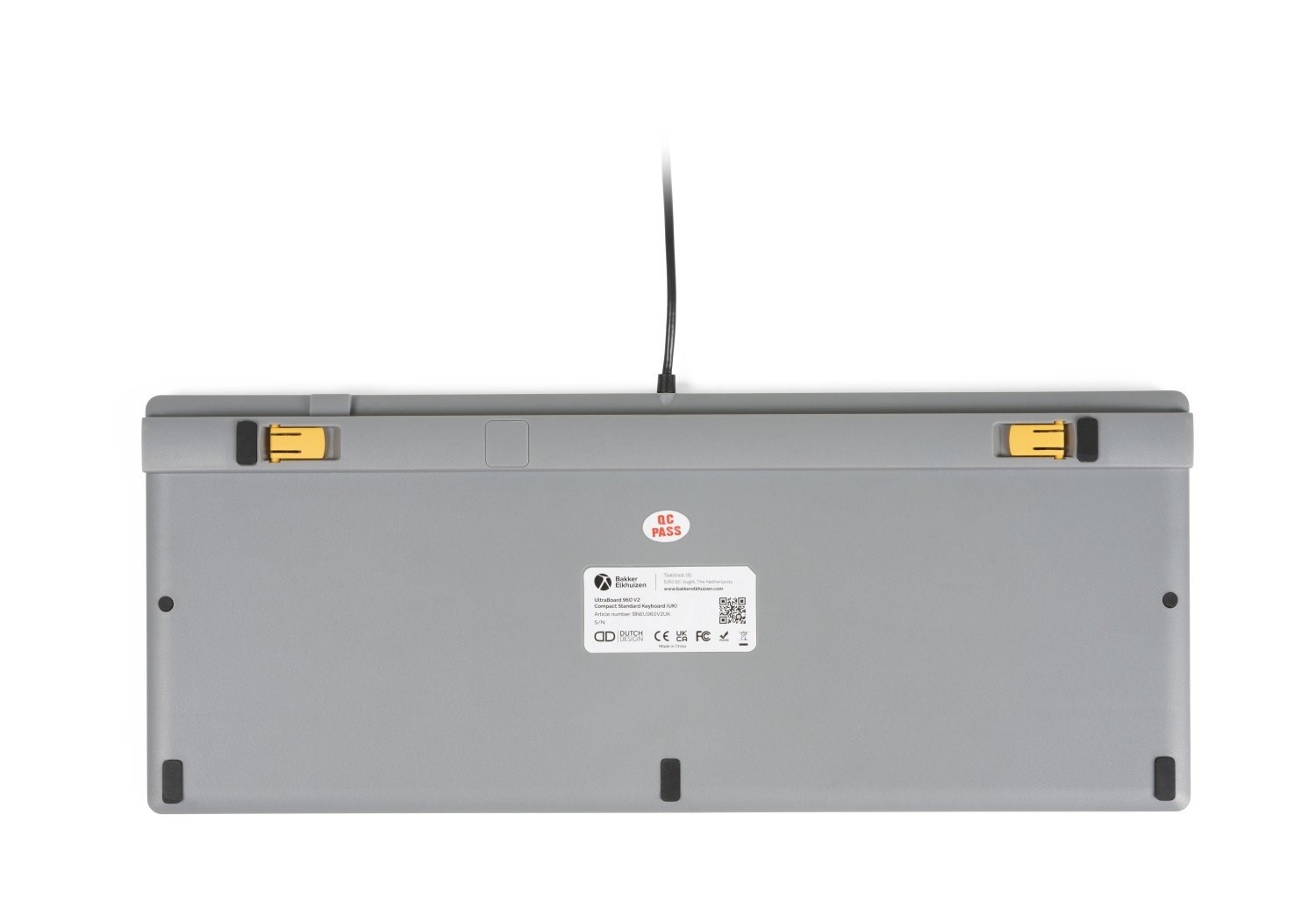 BakkerElkhuizen UltraBoard 960 V2 Compact Standard DE Qwertz - Afbeelding 6