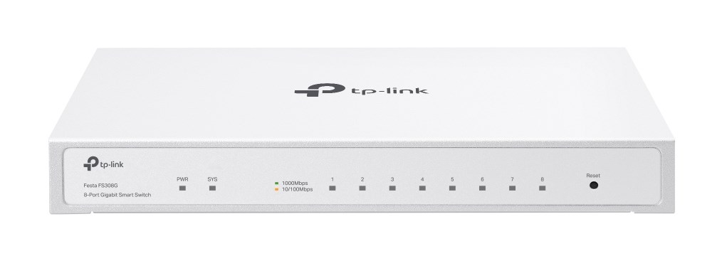 TP-Link Festa FS308G Managed L2/L2+ Gigabit Ethernet (10/100/1000) Power over Ethernet (PoE) White