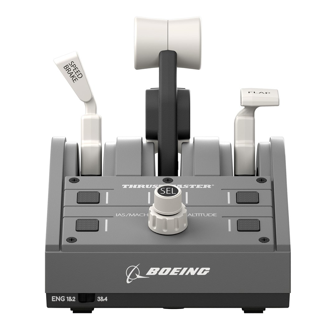 Thrustmaster TCA Quadrant Boeing Edition Grey USB Joystick PC, Xbox, Xbox One X, Xbox Series S - Afbeelding 4