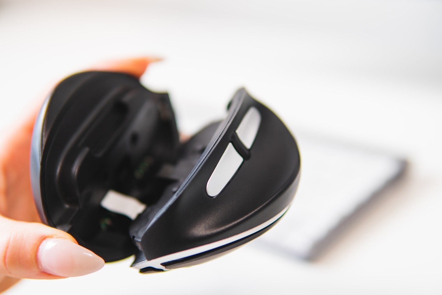 BakkerElkhuizen Oyster Wired mouse Office Ambidextrous USB Type-A Laser 1200 DPI - Afbeelding 9