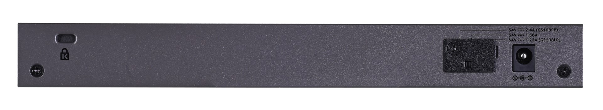 NETGEAR GS108PP Unmanaged Gigabit Ethernet (10/100/1000) Power over Ethernet (PoE) Black - Afbeelding 5