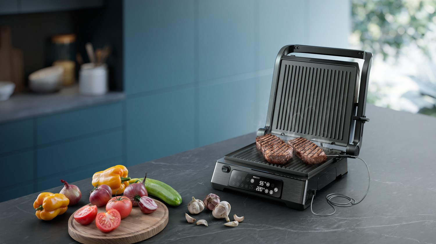 Philips 7000 series HD6307/70 contact grill - Afbeelding 6