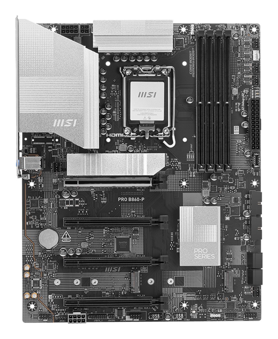 MSI PRO B860-P motherboard Intel B860 LGA 1851 (Socket V1) ATX - Afbeelding 5