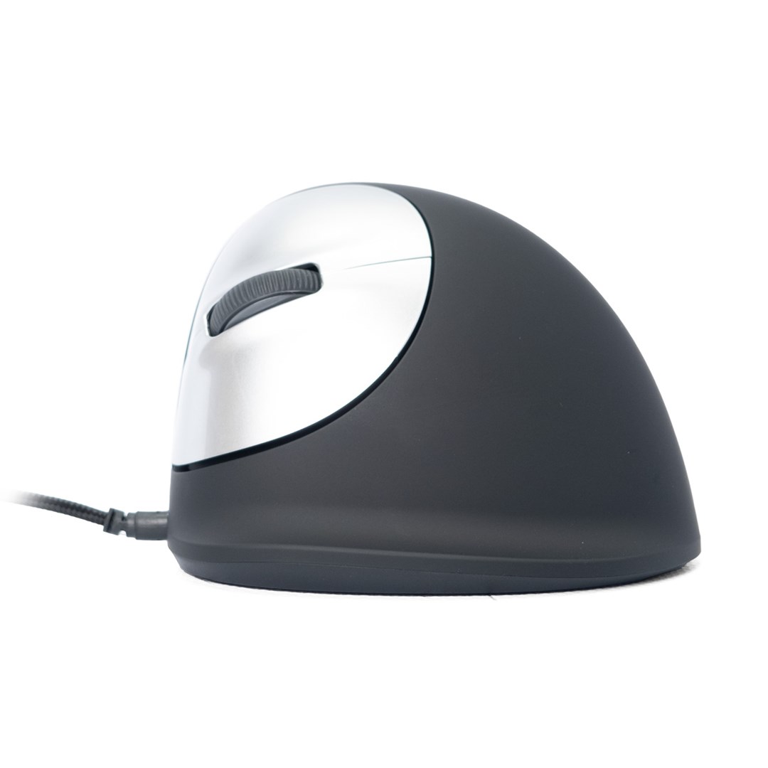 R-Go Tools Ergonomic mouse R-Go HE Break with break software, medium (hand size 165-185 mm), left-handed, Wired, black - Afbeelding 4
