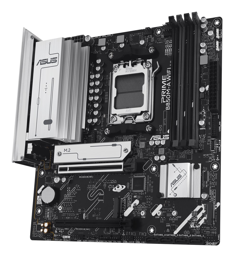 ASUS PRIME B850M-A WIFI AMD B850 Socket AM5 micro ATX - Afbeelding 6
