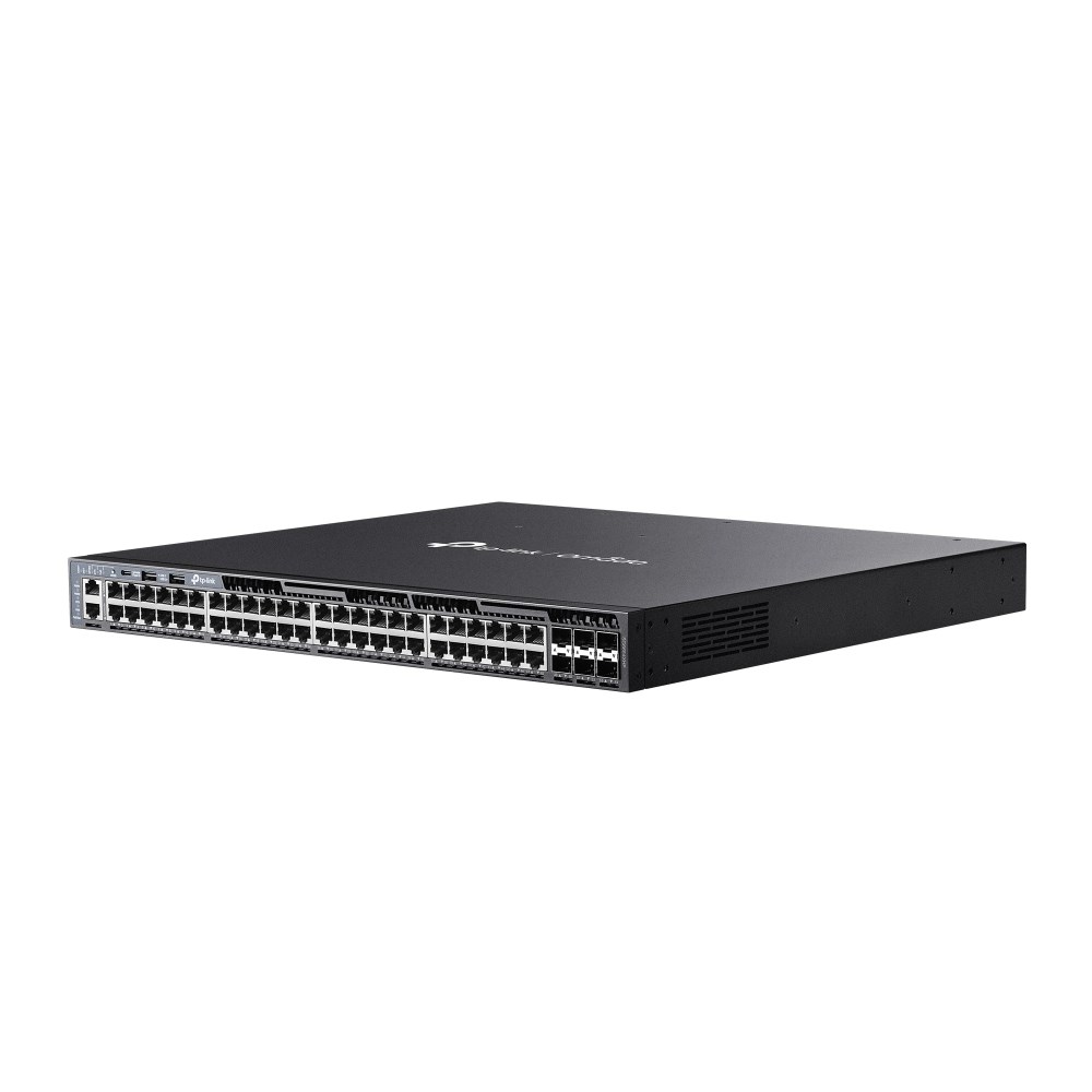 TP-Link Omada 48-Port Gigabit Stackable L3 Managed PoE+ Switch with 6 10G Slots - Afbeelding 2