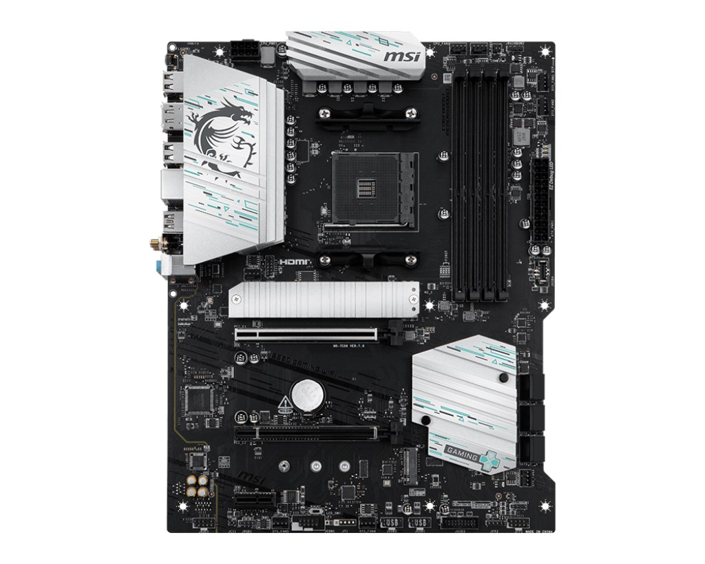 MSI B550 GAMING WIFI motherboard AMD B550 Socket AM4 ATX - Afbeelding 2
